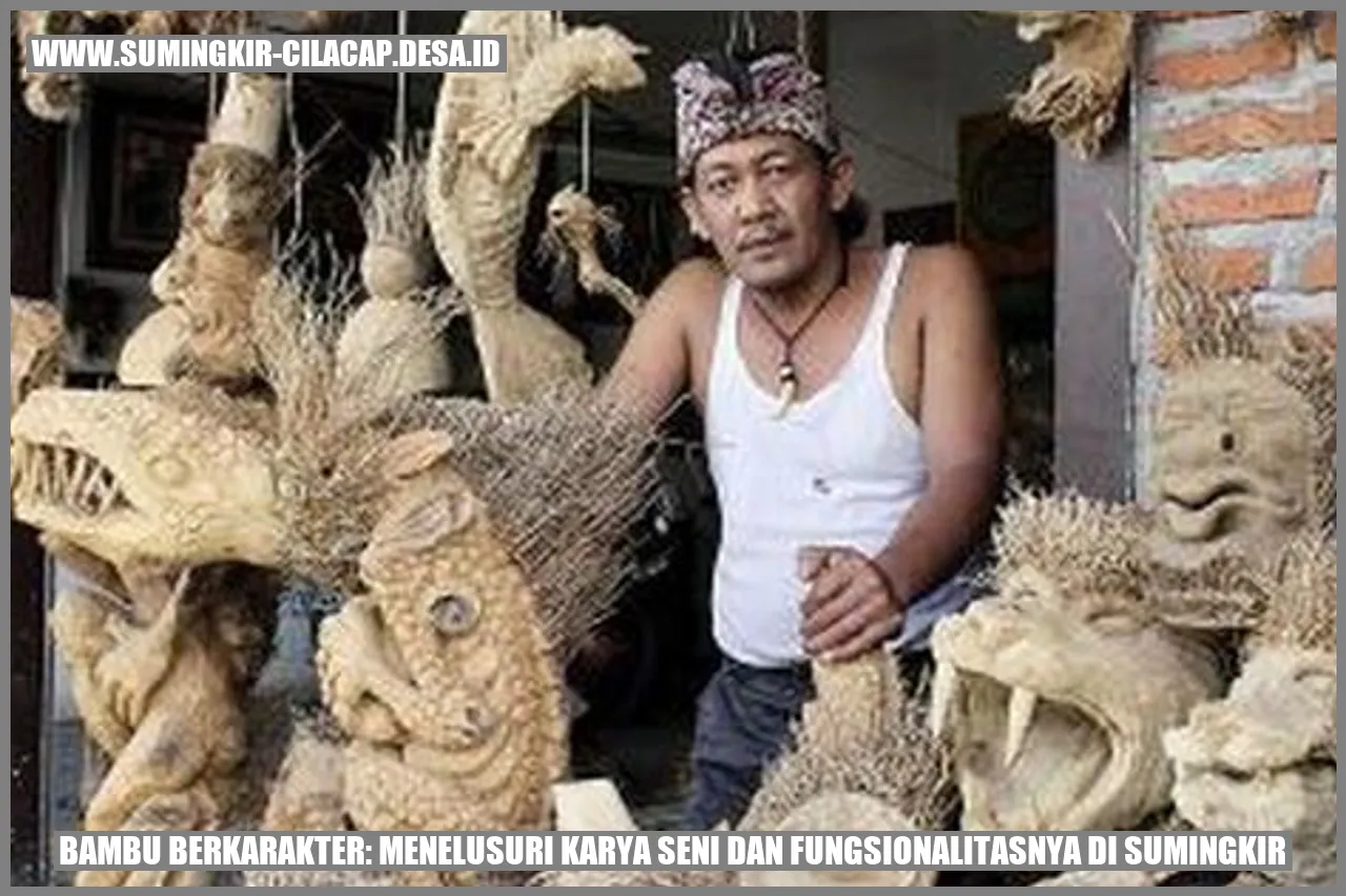 Bambu Berkarakter: Menelusuri Karya Seni dan Fungsionalitasnya di Sumingkir