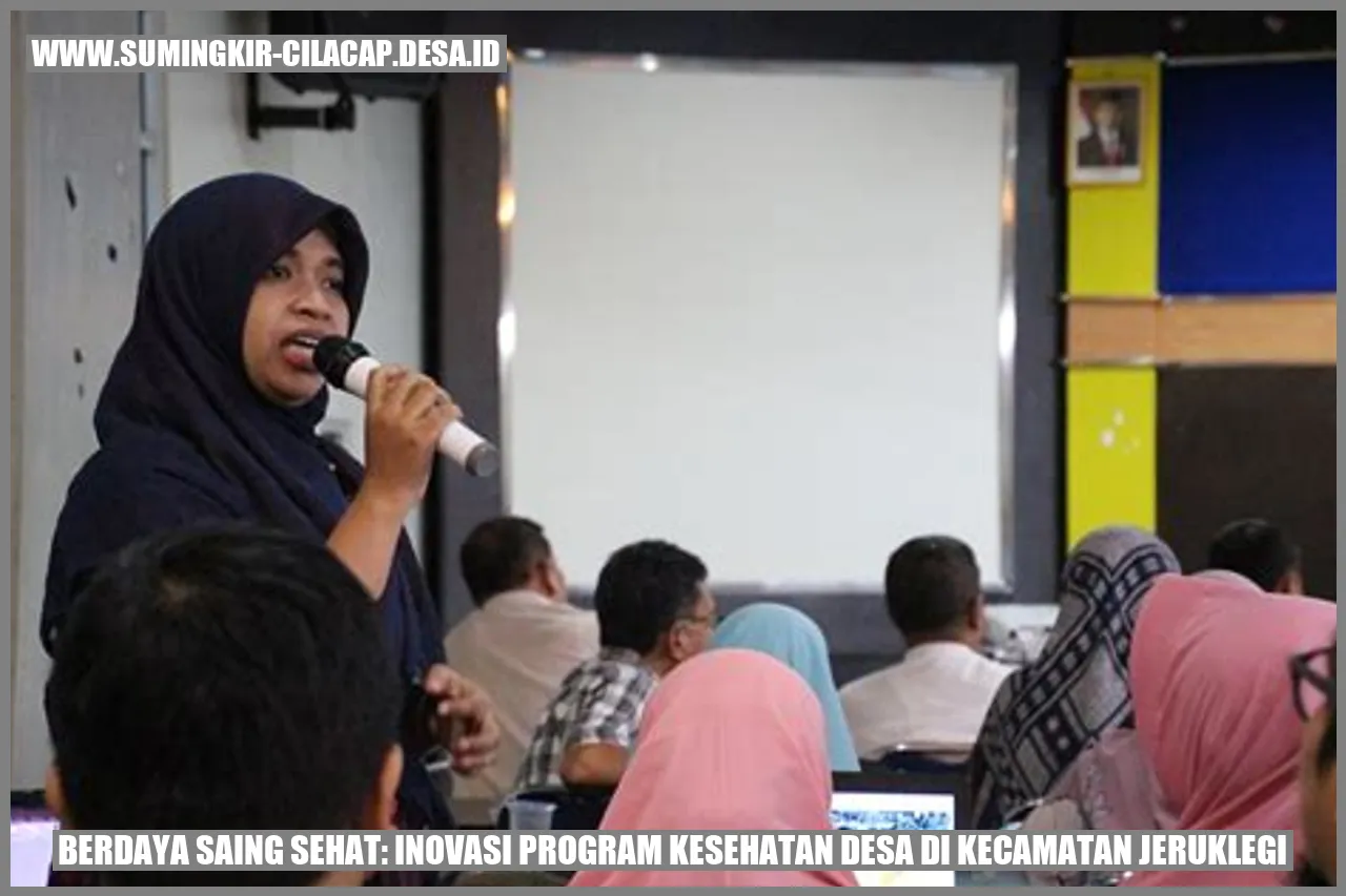 Gambar Program Kesehatan Desa di Kecamatan Jeruklegi