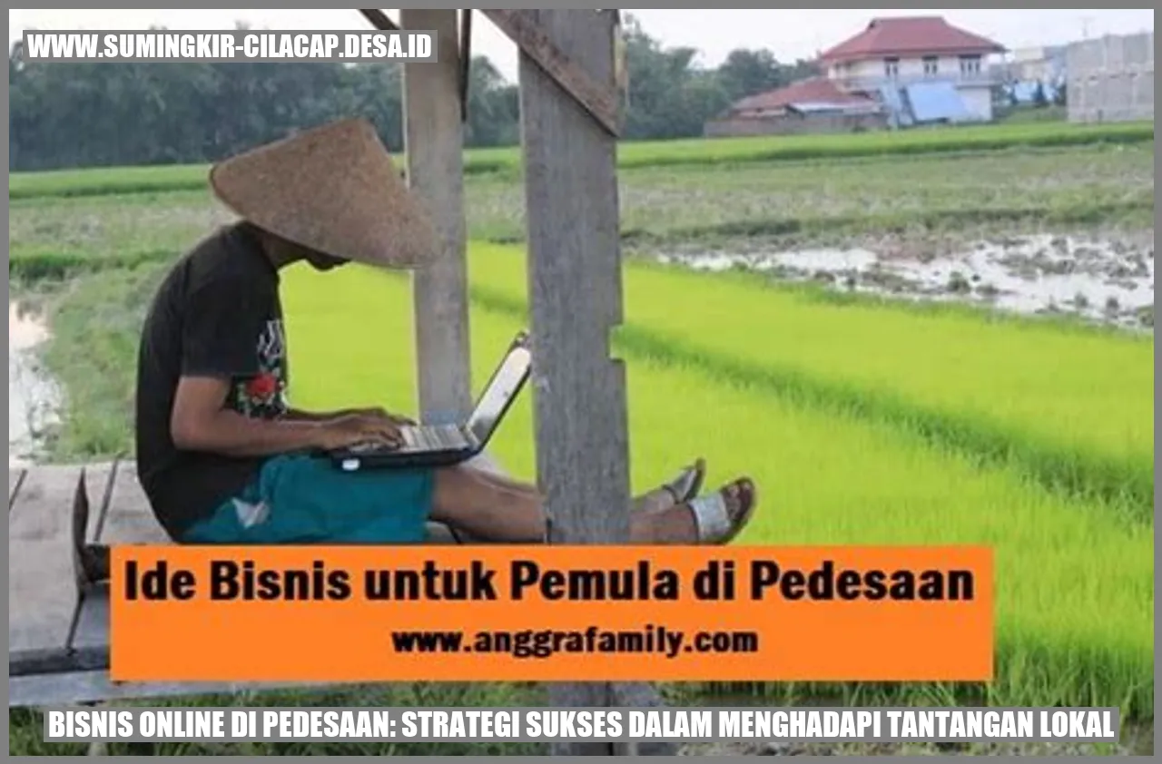 Gambar Bisnis Online di Pedesaan