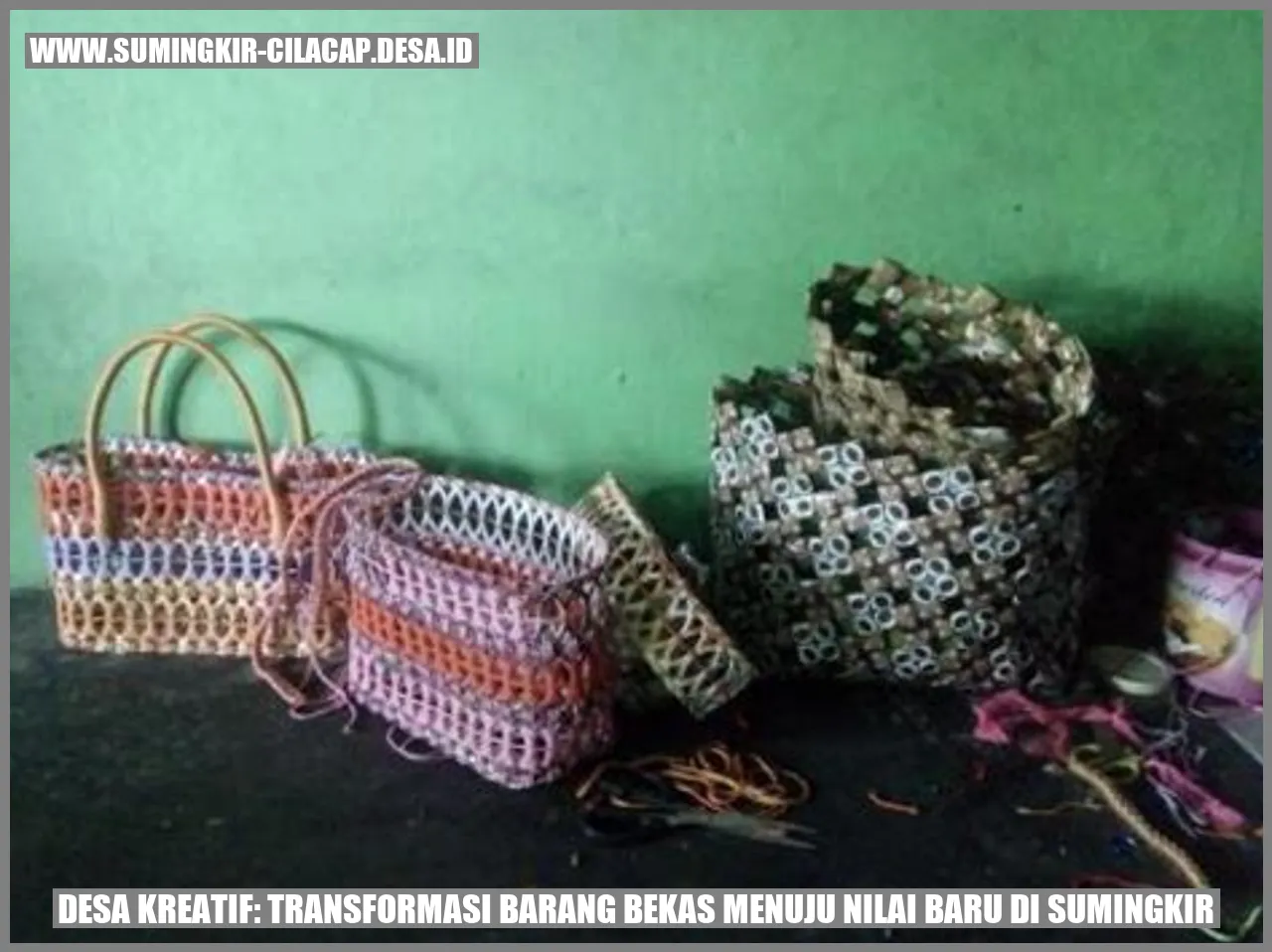 Kreasi Baru: Daur Ulang Barang Bekas di Sumingkir