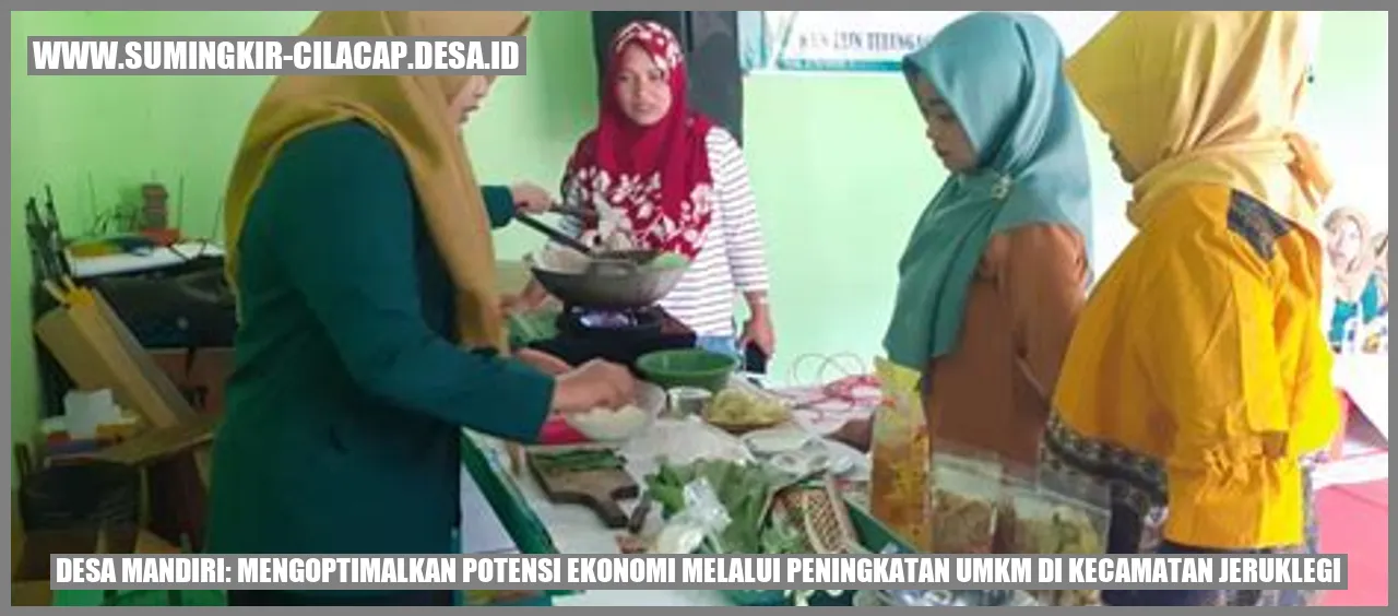 Potensi Ekonomi Desa Mandiri Jeruklegi