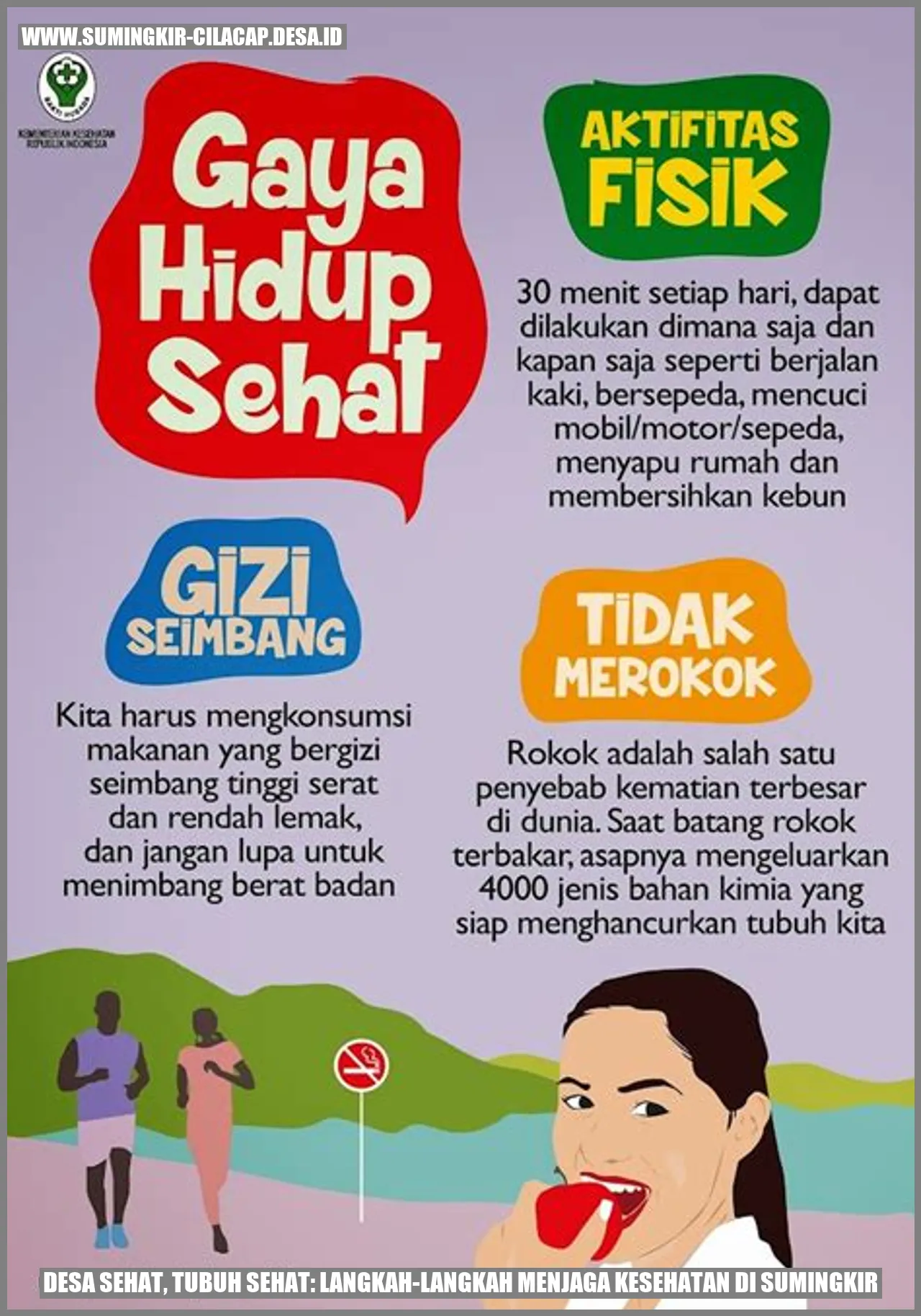 Desa Sehat, Tubuh Sehat: Langkah-Langkah Menjaga Kesehatan di Sumingkir