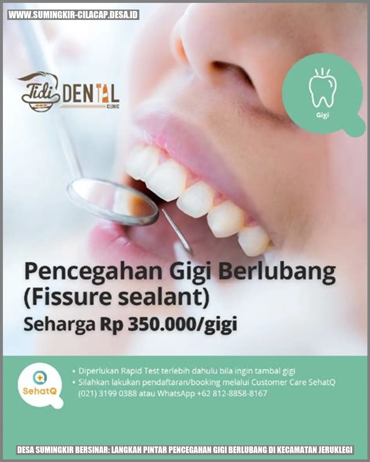 Desa Sumingkir Bersinar: Langkah Pintar Pencegahan Gigi Berlubang di Kecamatan Jeruklegi