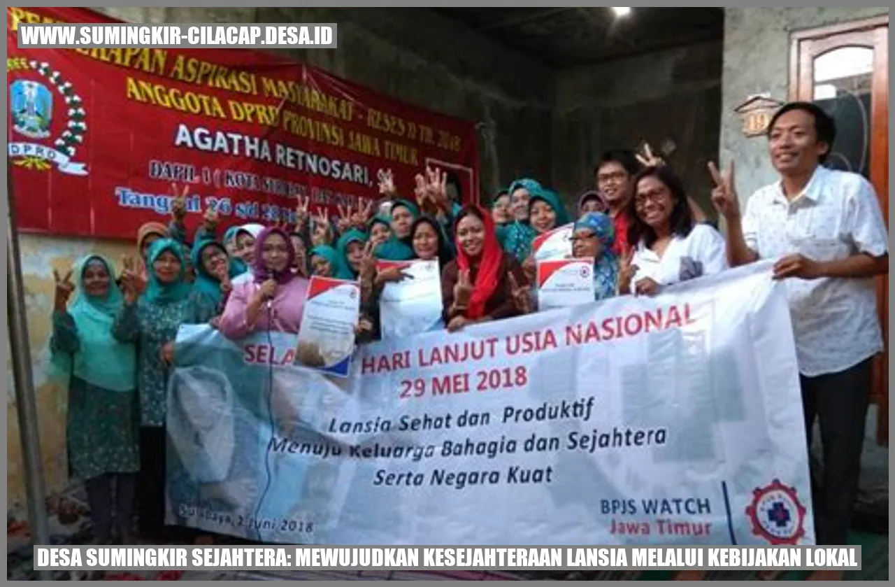 Desa Sumingkir Sejahtera: Mewujudkan Kesejahteraan Lansia melalui Kebijakan Lokal