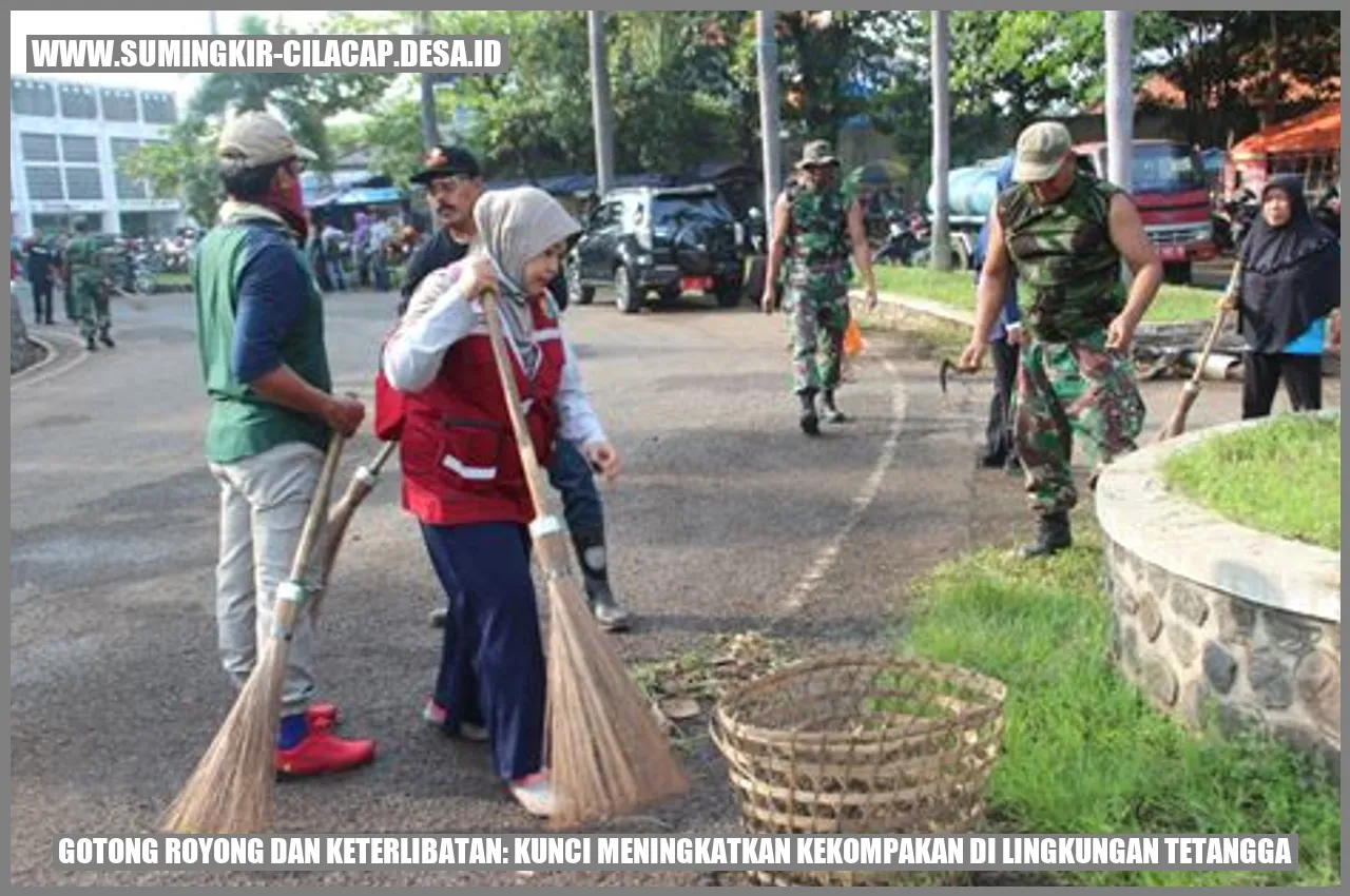 Gambar Gotong Royong dan Keterlibatan