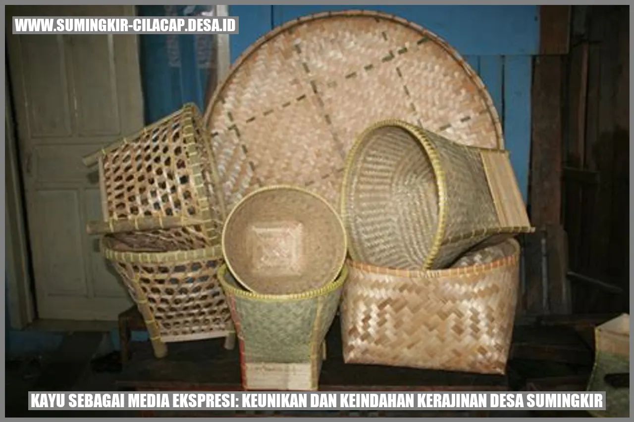 Kayu sebagai Media Ekspresi: Keunikan dan Keindahan Kerajinan Desa Sumingkir