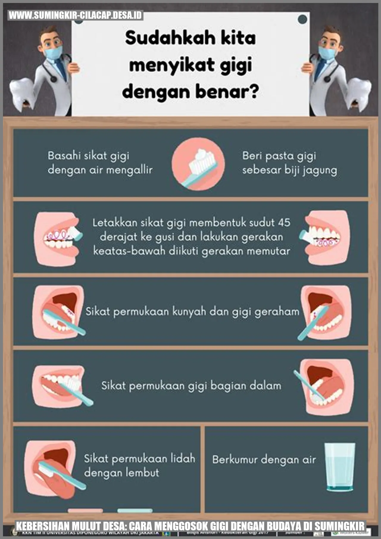 Kebersihan Mulut Desa: Cara Menggosok Gigi dengan Budaya di Sumingkir