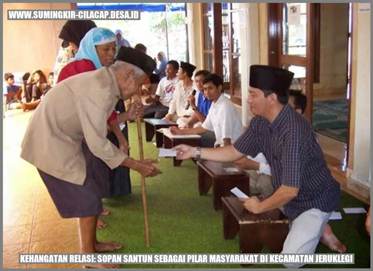 Sopan Santun sebagai Pilar Masyarakat di Kecamatan Jeruklegi