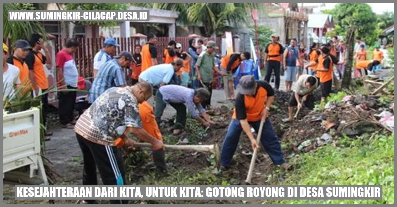 Gotong Royong di Desa Sumingkir