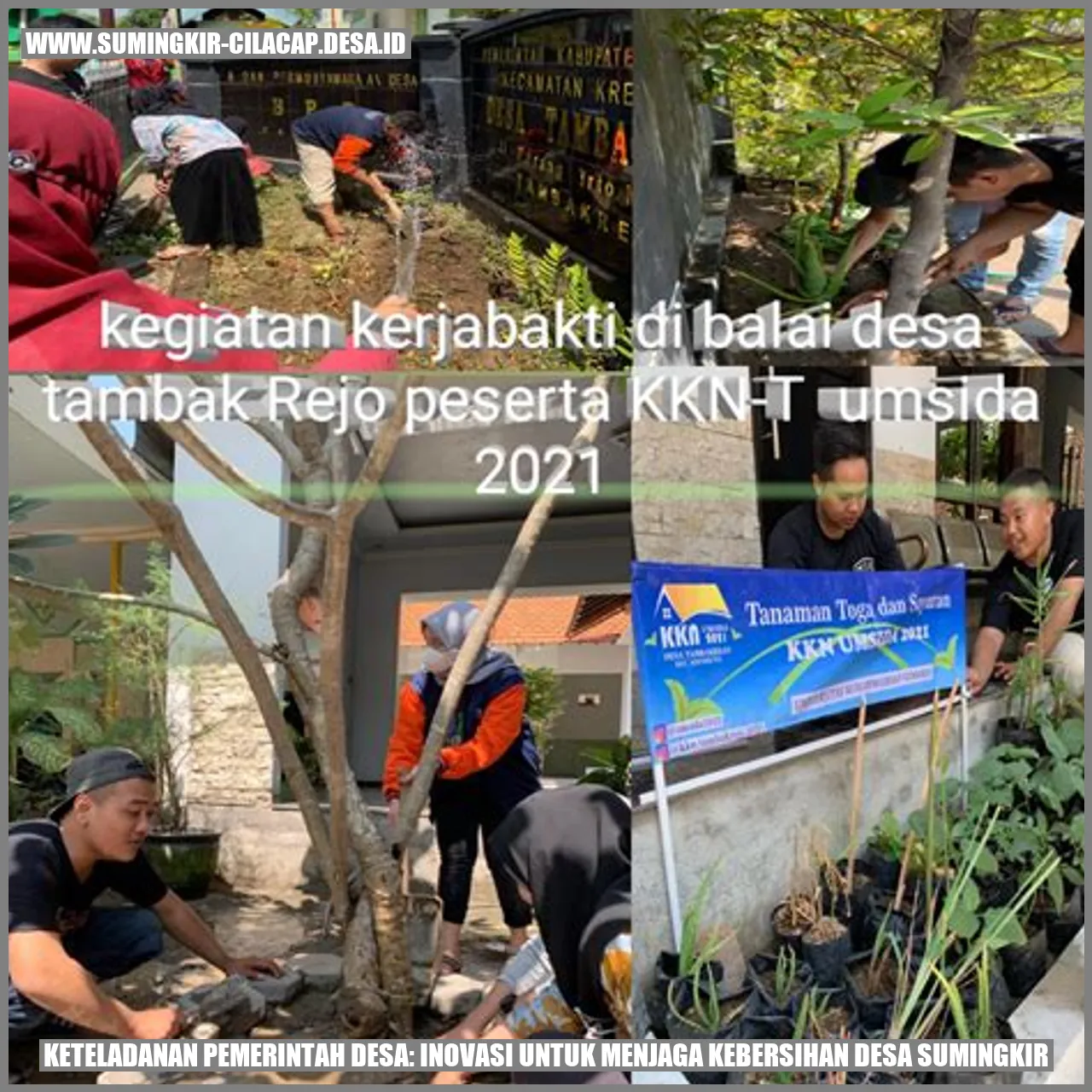 Keteladanan Pemerintah Desa: Inovasi untuk Menjaga Kebersihan Desa Sumingkir