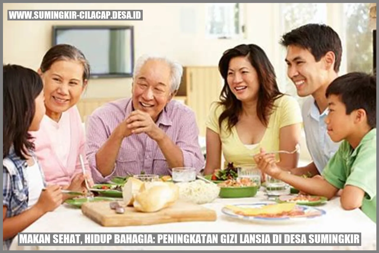 Makan Sehat, Hidup Bahagia: Peningkatan Gizi Lansia di Desa Sumingkir