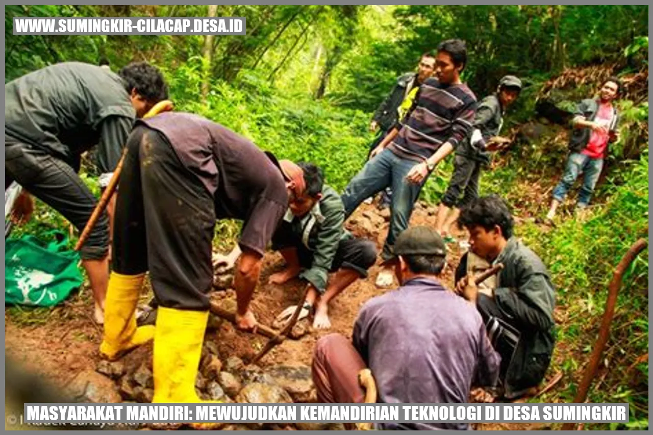 Masyarakat Mandiri: Mewujudkan Kemandirian Teknologi di Desa Sumingkir