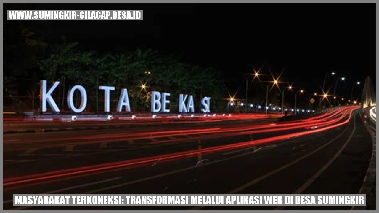 Transformasi Melalui Aplikasi Web di Desa Sumingkir