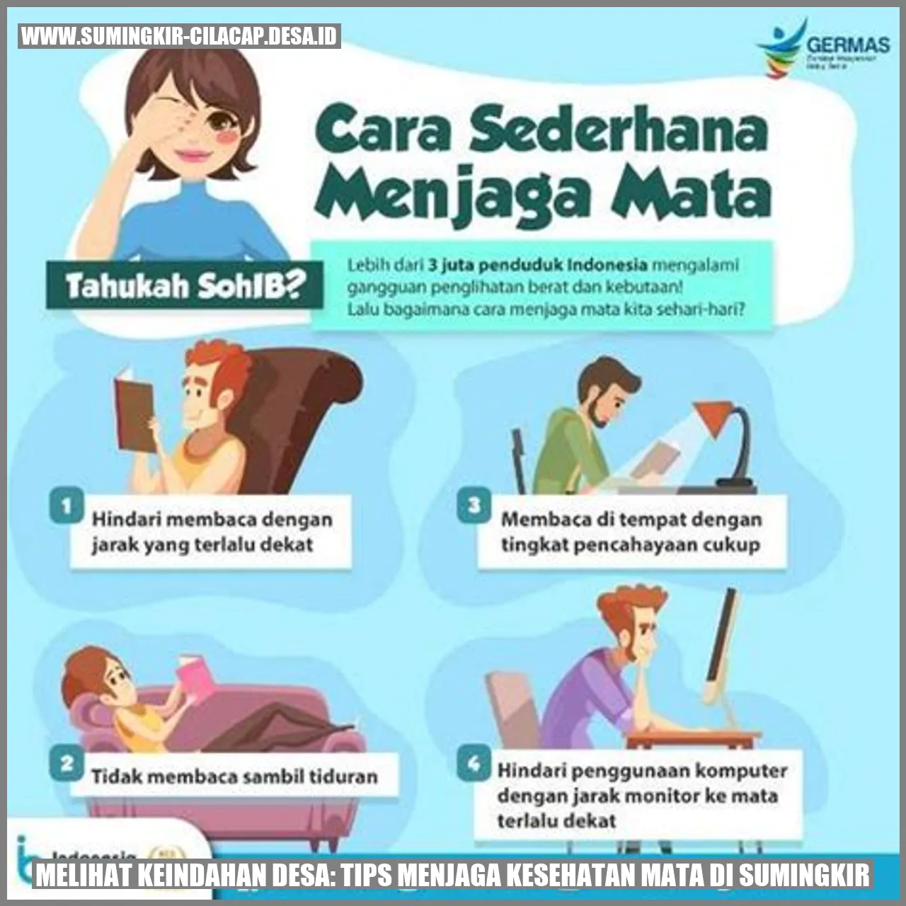 Melihat Keindahan Desa: Tips Menjaga Kesehatan Mata di Sumingkir
