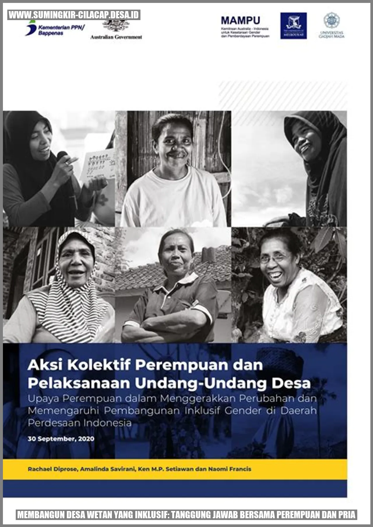 Membangun Desa Wetan yang Inklusif: Tanggung Jawab Bersama Perempuan dan Pria