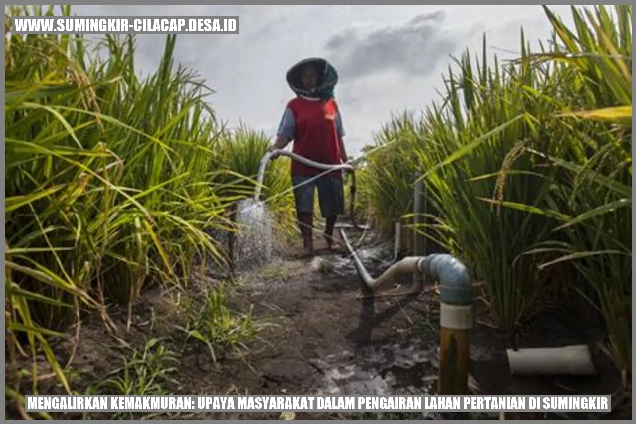 Pengairan Lahan Pertanian di Sumingkir