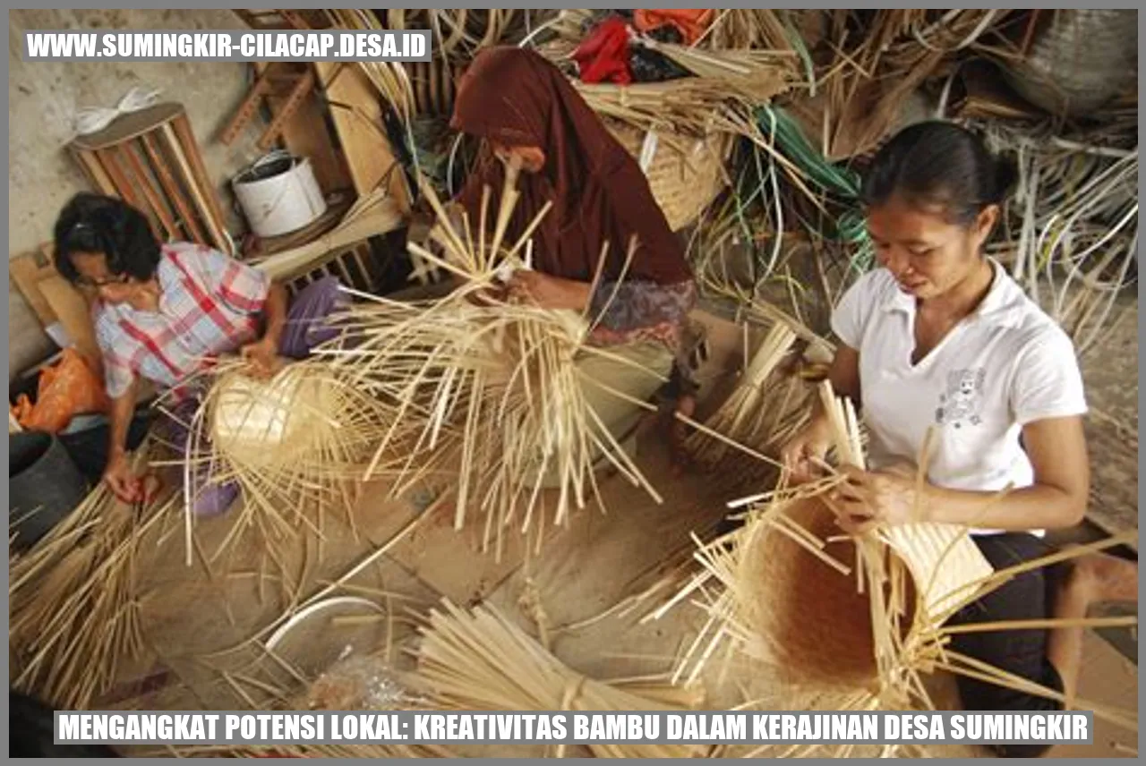 Kreativitas Bambu dalam Kerajinan Desa Sumingkir
