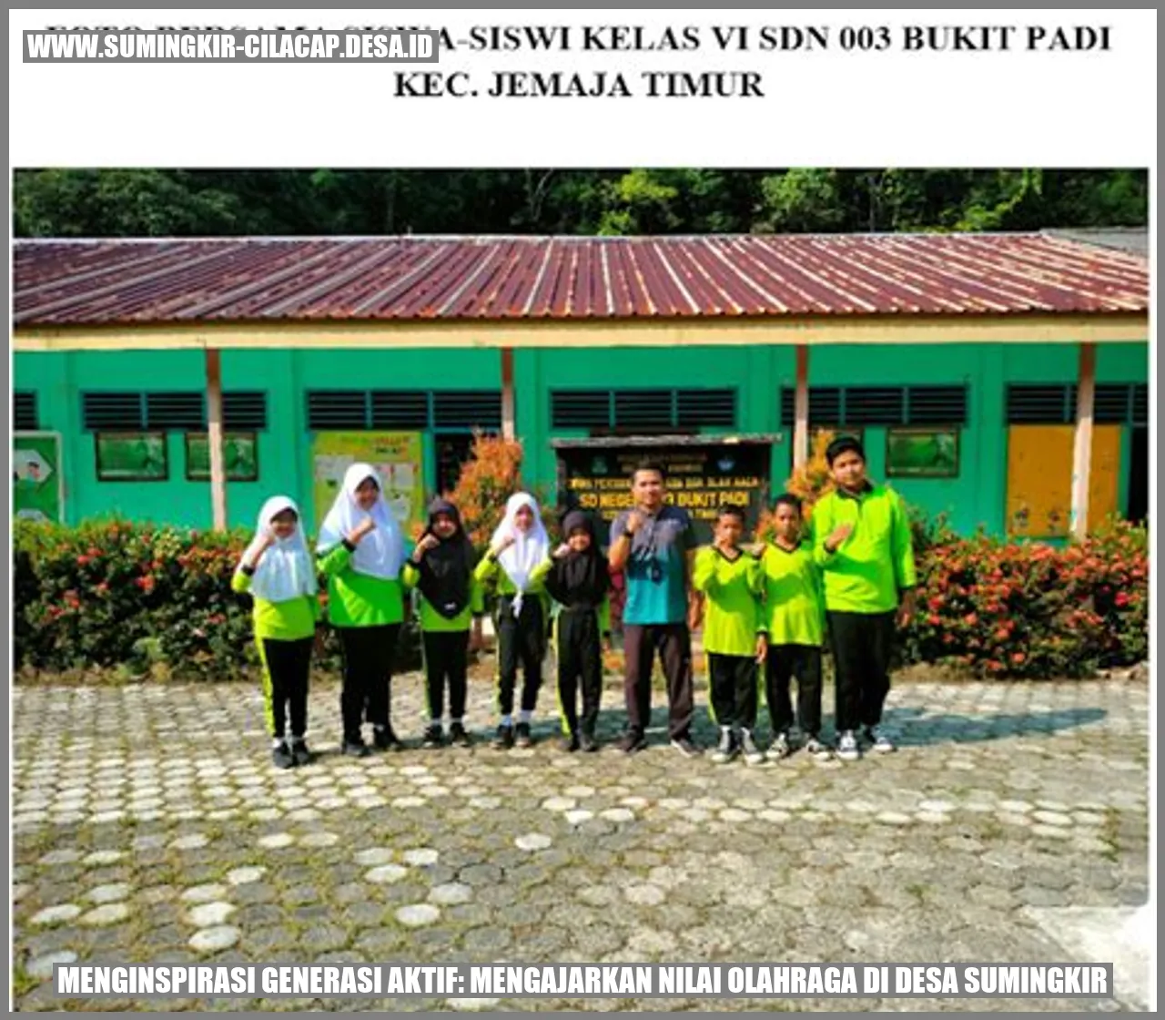 Menginspirasi Generasi Aktif: Mengajarkan Nilai Olahraga di Desa Sumingkir