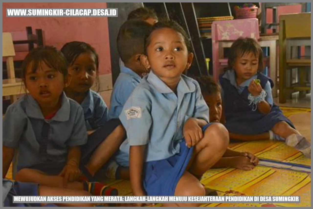 Mewujudkan Akses Pendidikan yang Merata: Langkah-Langkah Menuju Kesejahteraan Pendidikan di Desa Sumingkir