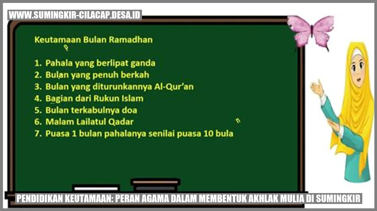 Pendidikan Keutamaan: Peran Agama dalam Membentuk Akhlak Mulia di Sumingkir