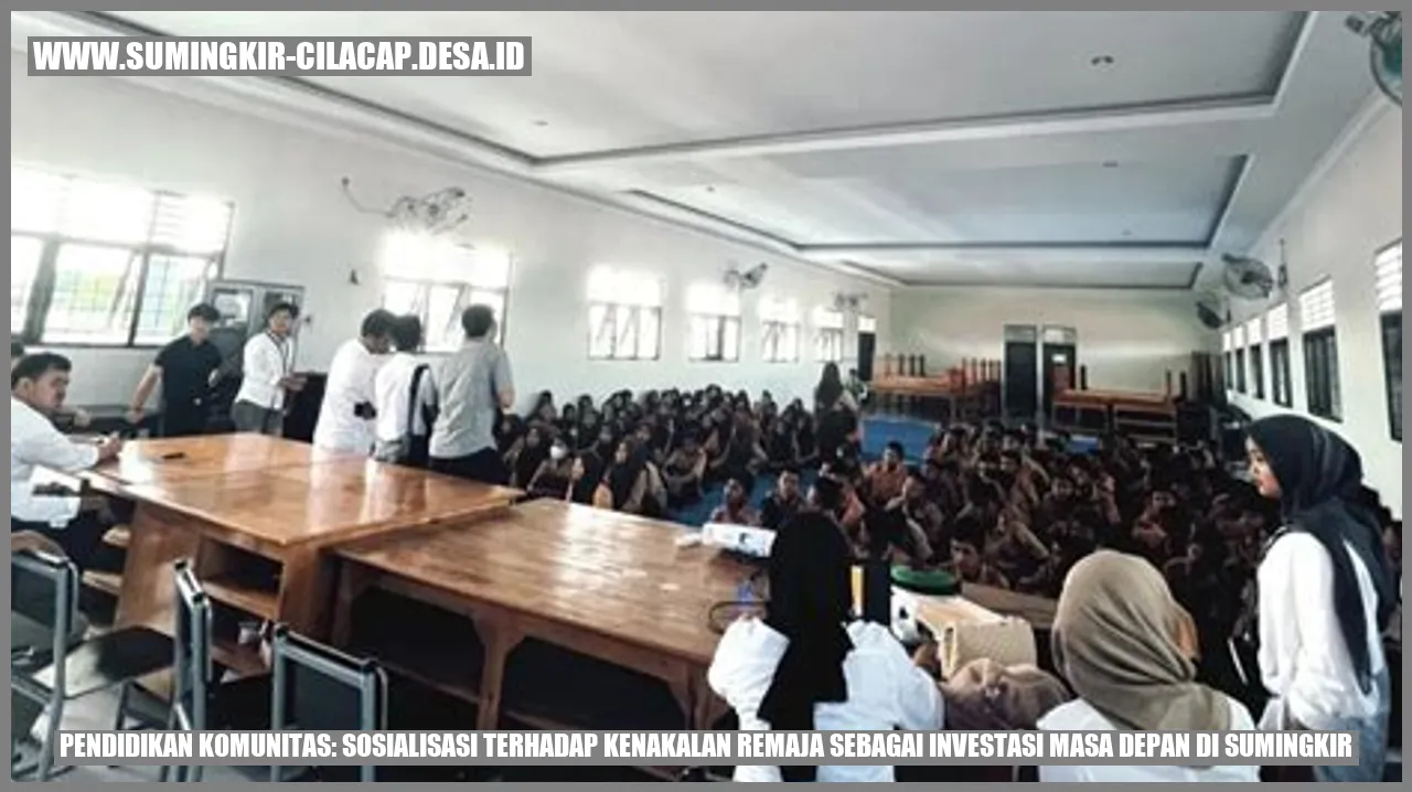 Pendidikan Komunitas: Sosialisasi Terhadap Kenakalan Remaja sebagai Investasi Masa Depan di Sumingkir