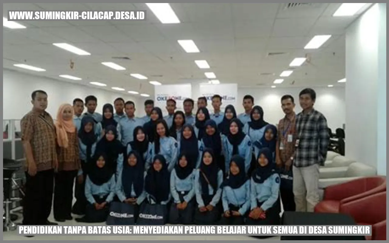 Pendidikan Tanpa Batas Usia: Menyediakan Peluang Belajar untuk Semua di Desa Sumingkir