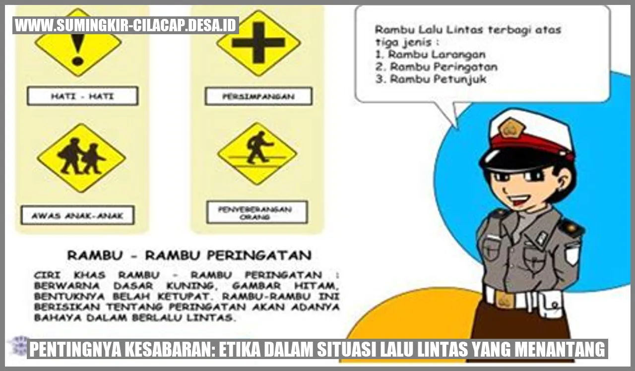 Kesabaran di lalu lintas