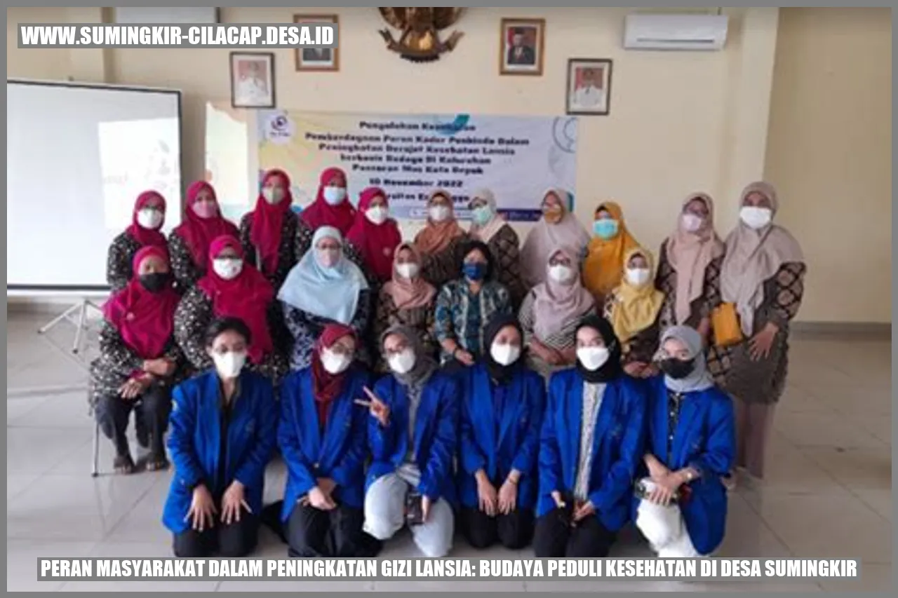 Peran Masyarakat dalam Peningkatan Gizi Lansia: Budaya Peduli Kesehatan di Desa Sumingkir