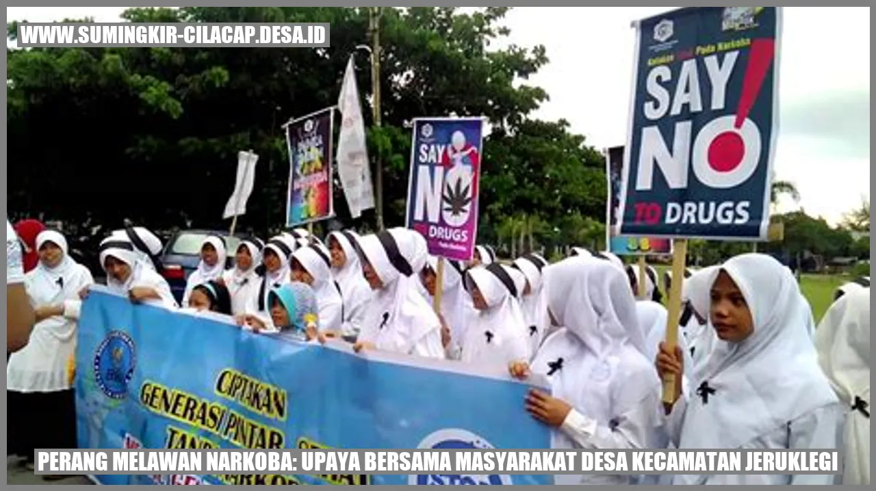 Perang Melawan Narkoba: Upaya Bersama Masyarakat Desa Kecamatan Jeruklegi