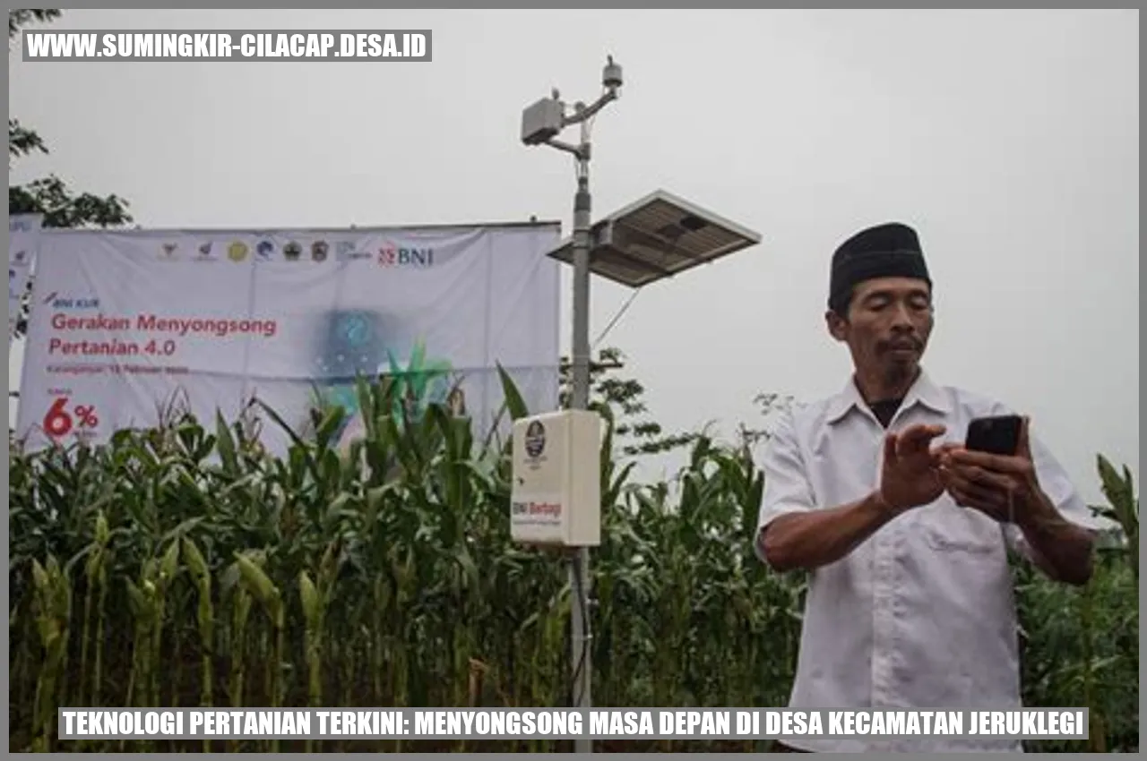 Pertanian di Desa Kecamatan Jeruklegi